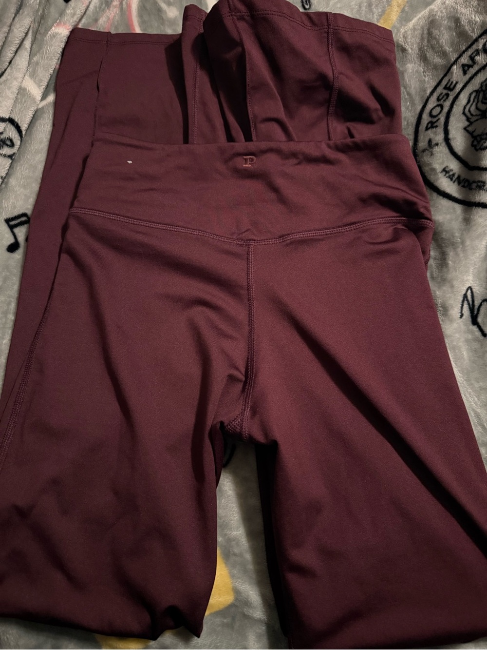 PINK Victoria's Secret Boot Cut Flare Leggings - Burgundy